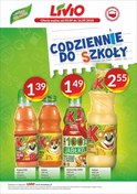 Gazetka promocyjna Livio - Codziennie do szkoły - ważna do 16-09-2018