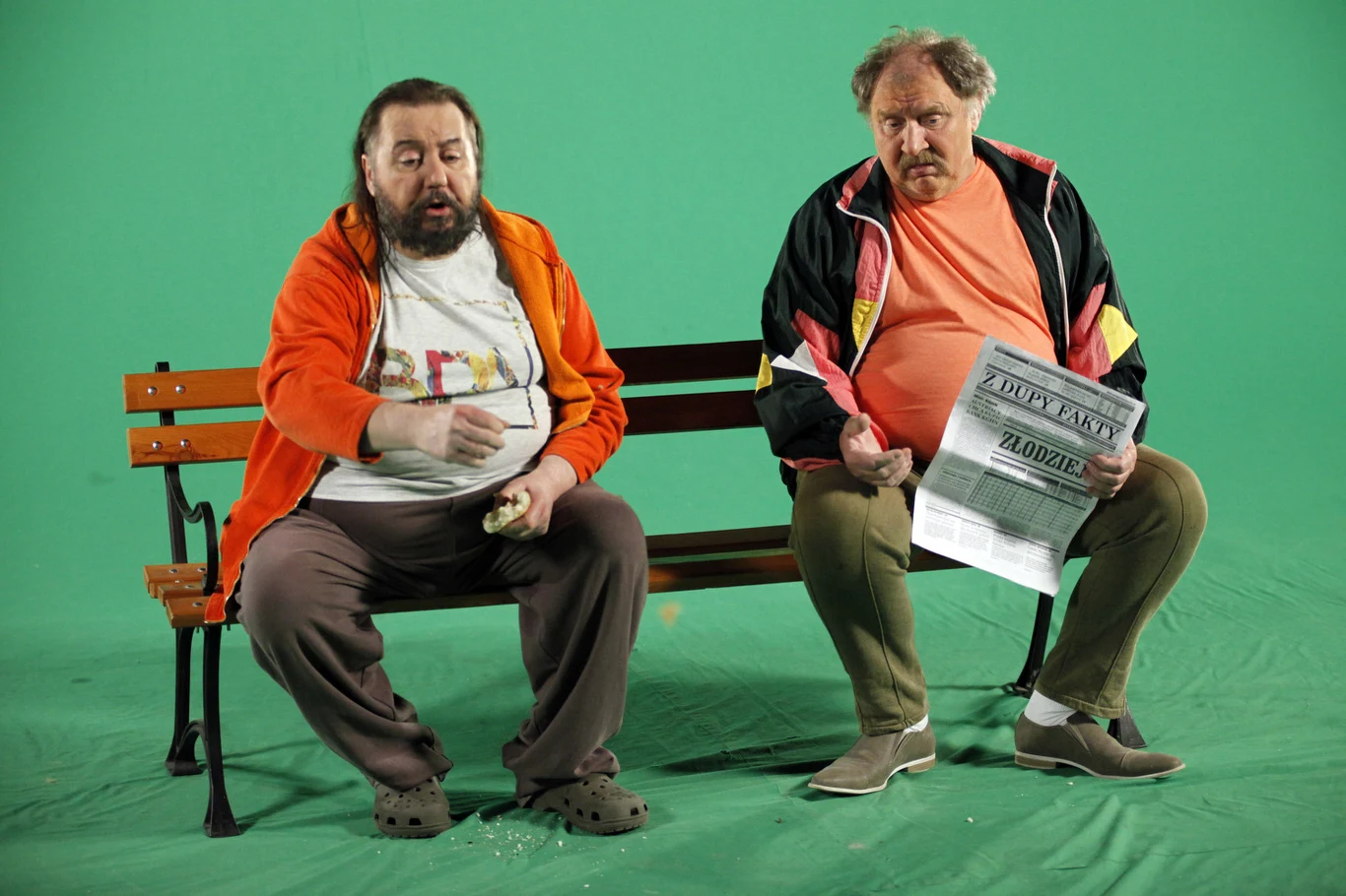 Dariusz Gnatowski i Andrzej Grabowski grają razem w serialu "Świat według Kiepskich" Dariusz Gnatowski i Andrzej Grabowski grają razem w serialu "Świat według Kiepskich"