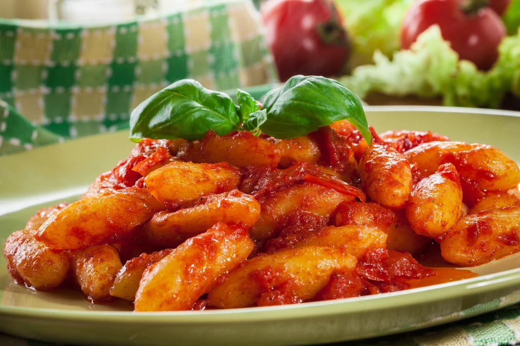 Gnocchi z sosem pomidorowym