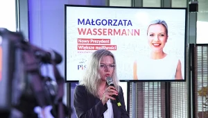 "Nowy Prezydent, większe możliwości" - brzmi hasło wyborcze Małgorzaty Wassermann