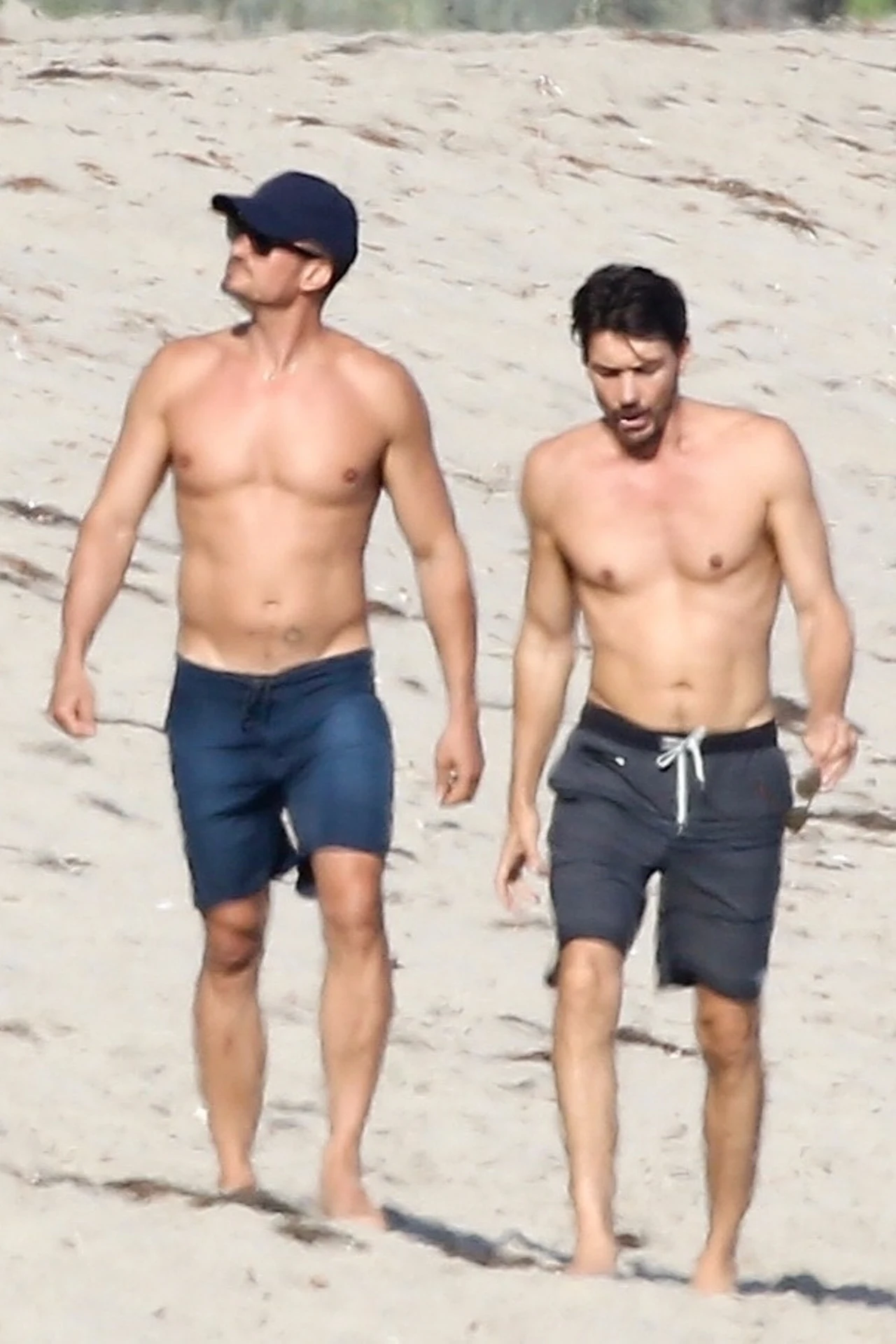 Orlando Bloom z przyjacielem Orlando Bloom z przyjacielem