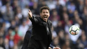 Trener Atletico Madryt Diego Simeone