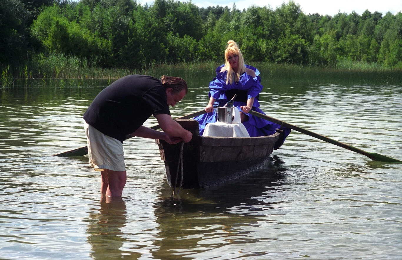 Maryla Rodowicz z mężem (1995 r.) Maryla Rodowicz z mężem (1995 r.)