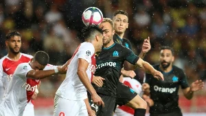 Z meczu Monaco - Marsylia (2-3)