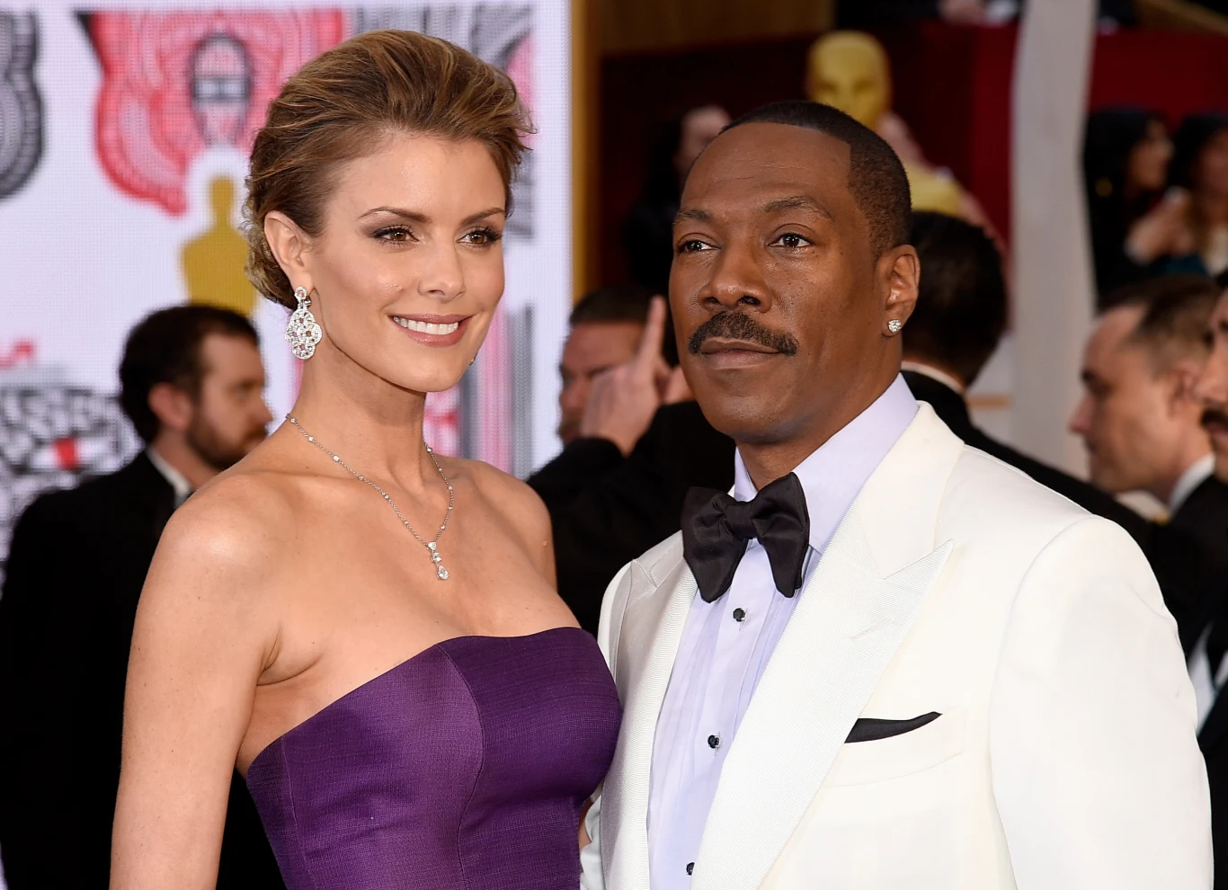 Eddie Murphy z obceną partnerką, Paige Butcher Eddie Murphy z obceną partnerką, Paige Butcher