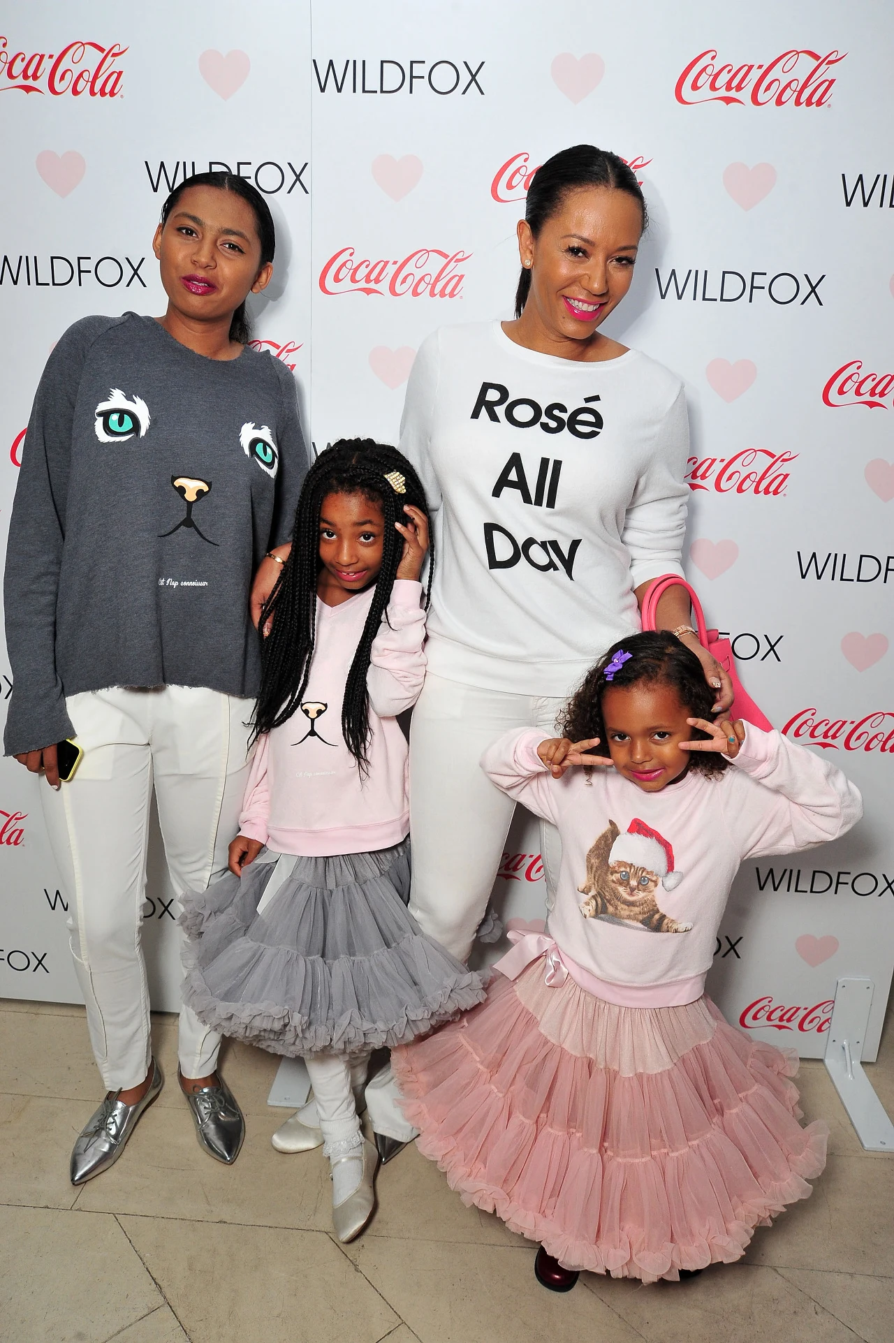 Mel B z córkami - Phoenix Chi, Angel i Madison Mel B z córkami - Phoenix Chi, Angel i Madison