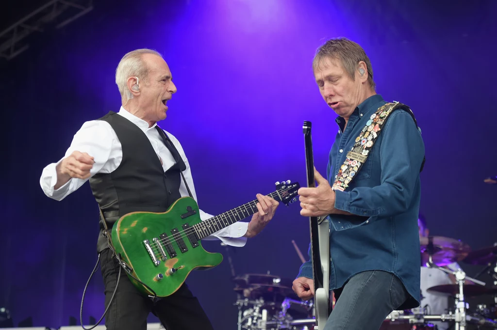 Status Quo (na zdjęciu Francis Rossi i John "Rhino" Edwards) zagra na Festiwalu Legend Rocka 2019