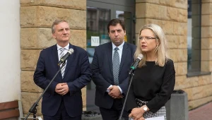 Małgorzata Wassermann, Zbigniew Król i Piotr Ossowski