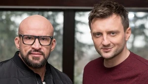 "M jak miłość": Andrzejek (Tomasz Oświeciński), Bartek (Arkadiusz Smoleński) 