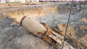 Odkryta bomba waży 250 kilogramów