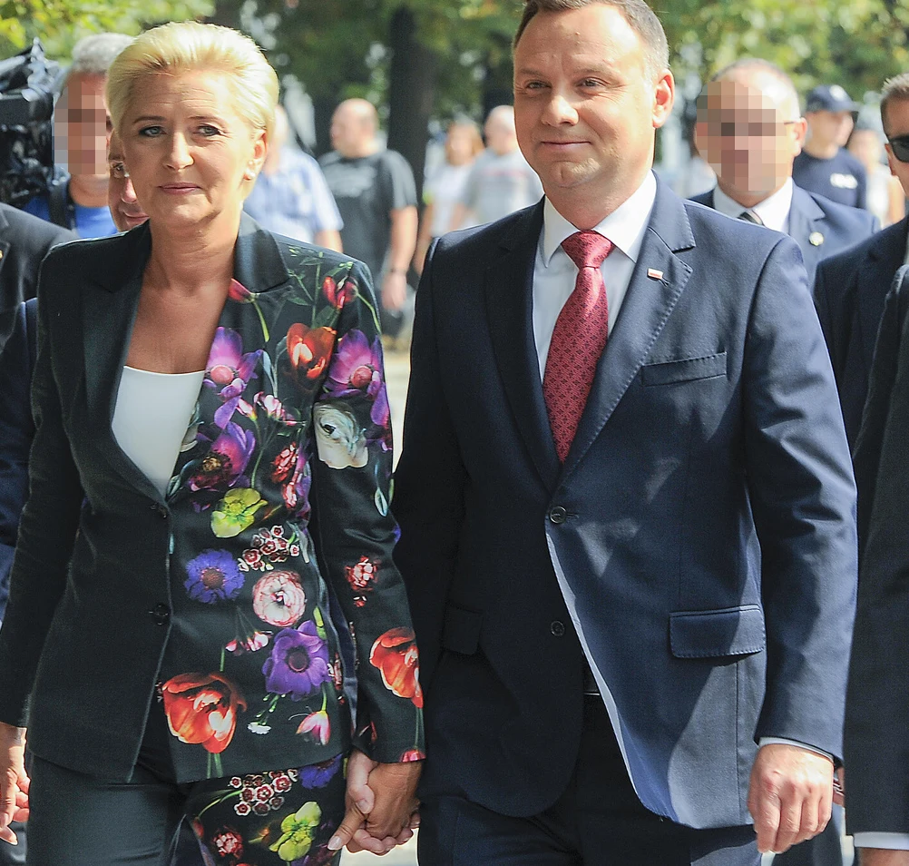 Agata Kornhauser-Duda i Andrzej Duda Agata Kornhauser-Duda i Andrzej Duda