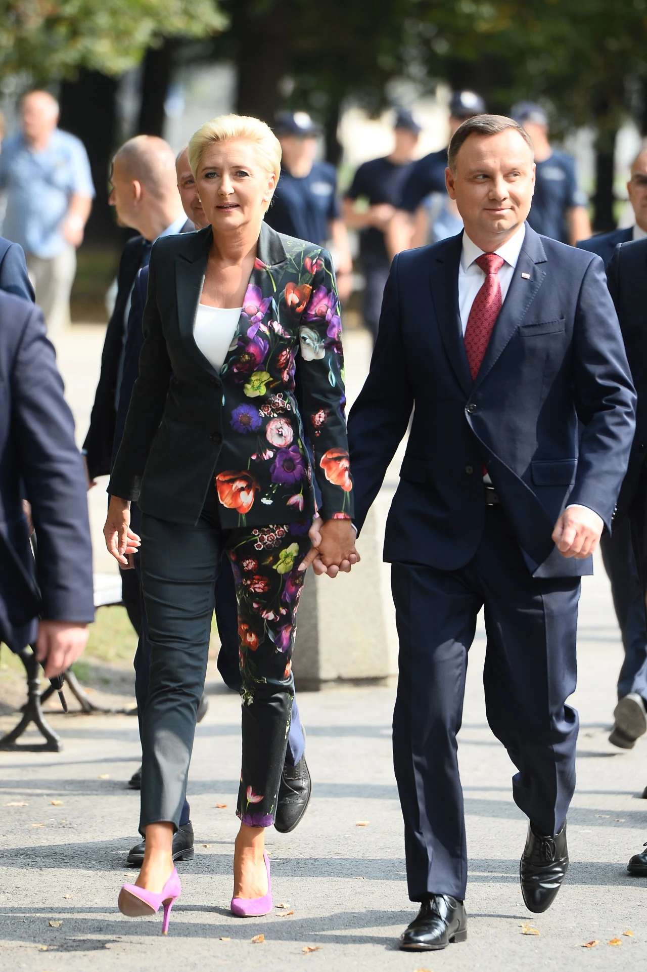 Agata Kornhauser-Duda i Andrzej Duda Agata Kornhauser-Duda i Andrzej Duda