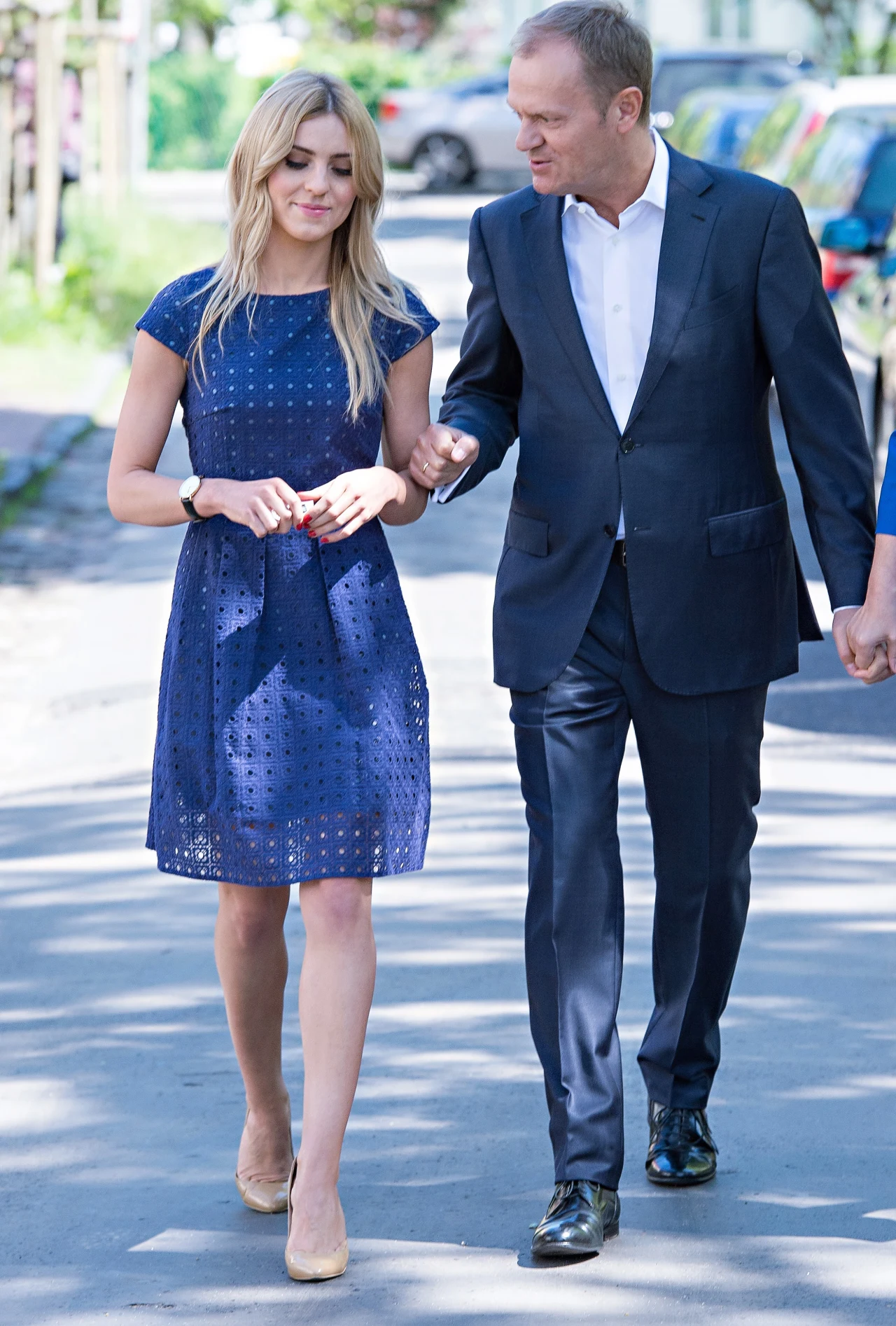 Donald Tusk z córką Katarzyną