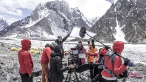 Filmowcy mają za sobą zdjęcia w Karakorum, fot. Leszek Dawid