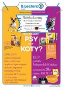 Gazetka promocyjna E.Leclerc - Kto rządzi? Psy czy koty? - ważna do 16-09-2018
