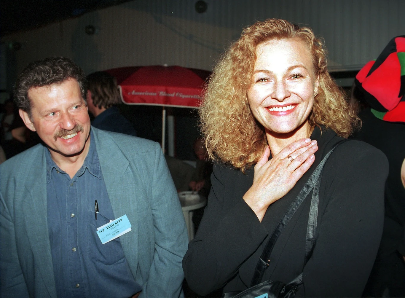 Edyta Geppert z mężem Piotrem Loretzem