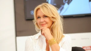 Grażyna Torbicka na festiwalu Dwa Brzegi w Kazimierzu Dolnym, 2018 rok