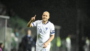 Teemu Pukki, lider reprezentacji Finlandii