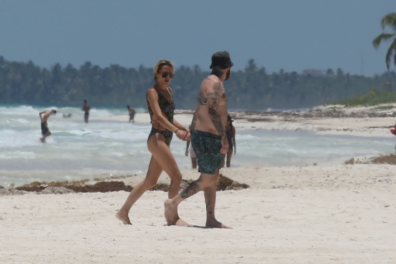 Fred Durst i Kseniya Beryazina na wakacjach, 2016 rok Fred Durst i Kseniya Beryazina na wakacjach, 2016 rok