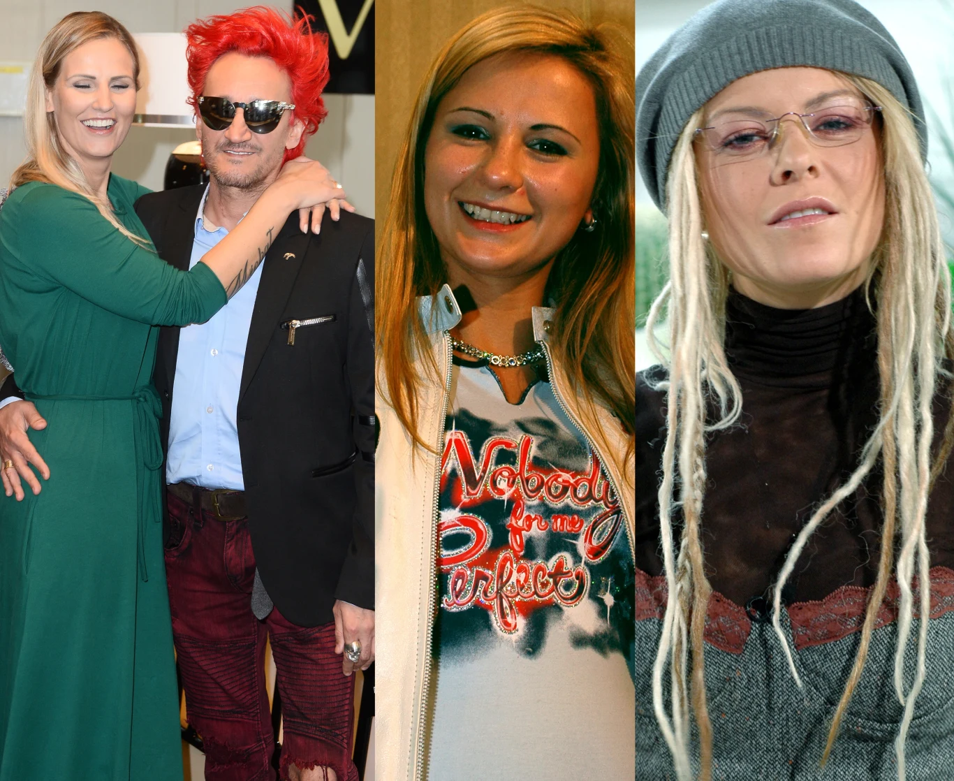 Michał Wiśniewski ze swoimi trzema żonami: Dominiką, Anną i Mandaryną Michał Wiśniewski ze swoimi trzema żonami: Dominiką, Anną i Mandaryną