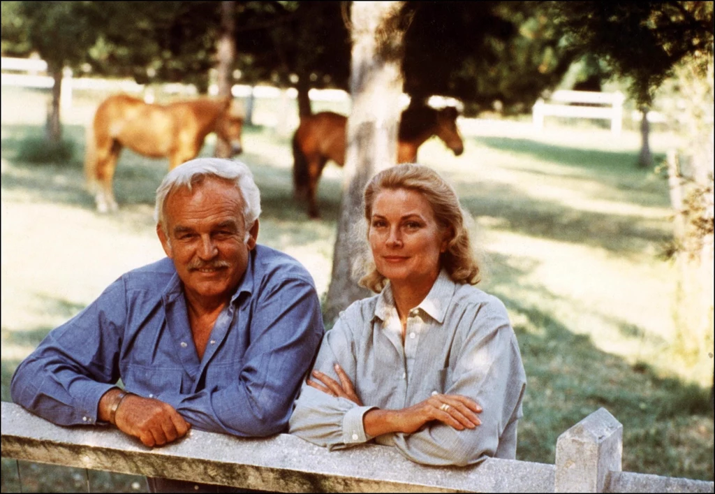 Grace księżna Monako z mężem Rainerem w 1979 roku