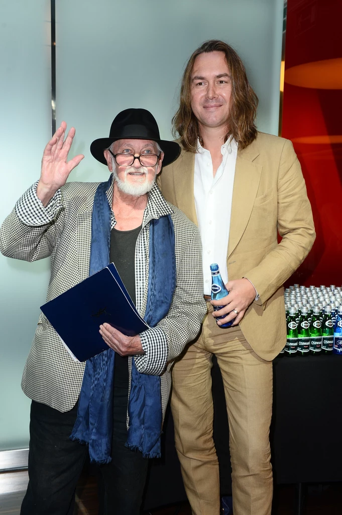 Jerzy Antkowiak i Tomasz Ossoliński. Konferencja prasowa. Moda Polska. Warszawa