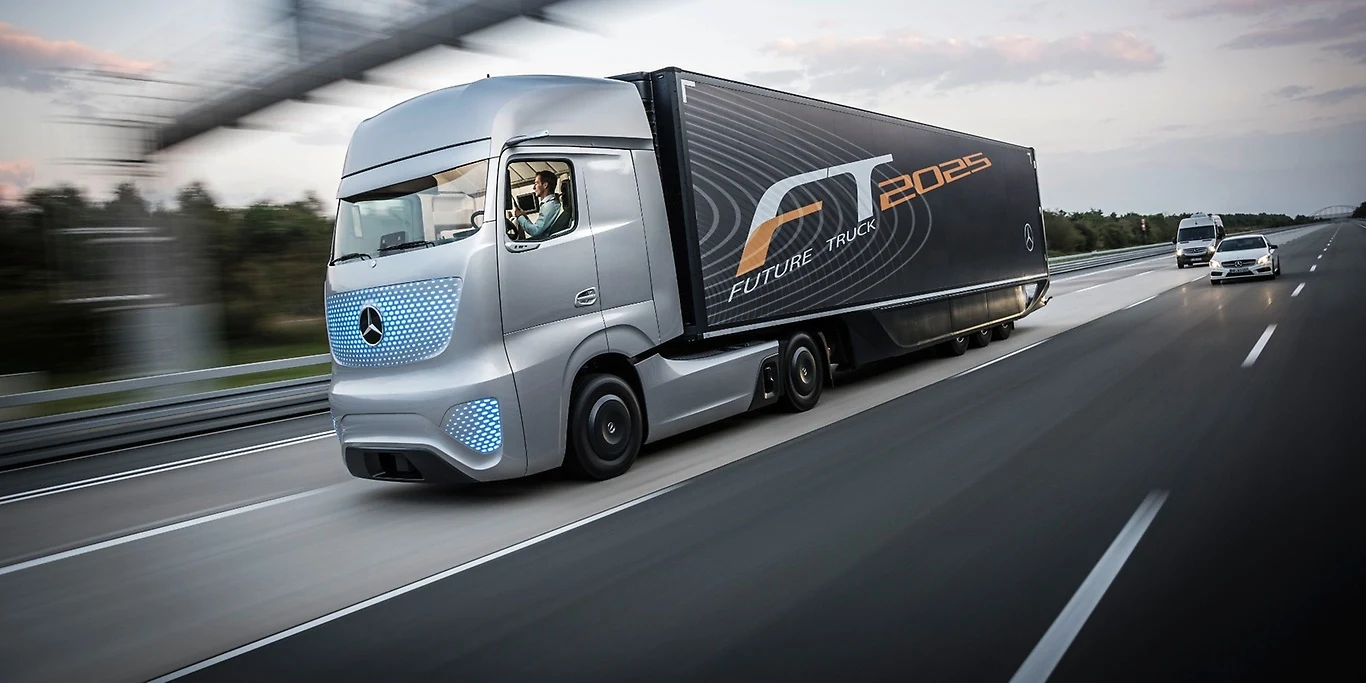Future Truck 2025 - ciężarówka przyszłości Mercedesa