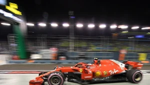 Jeden z poprzednich bolidów Ferrari w F1