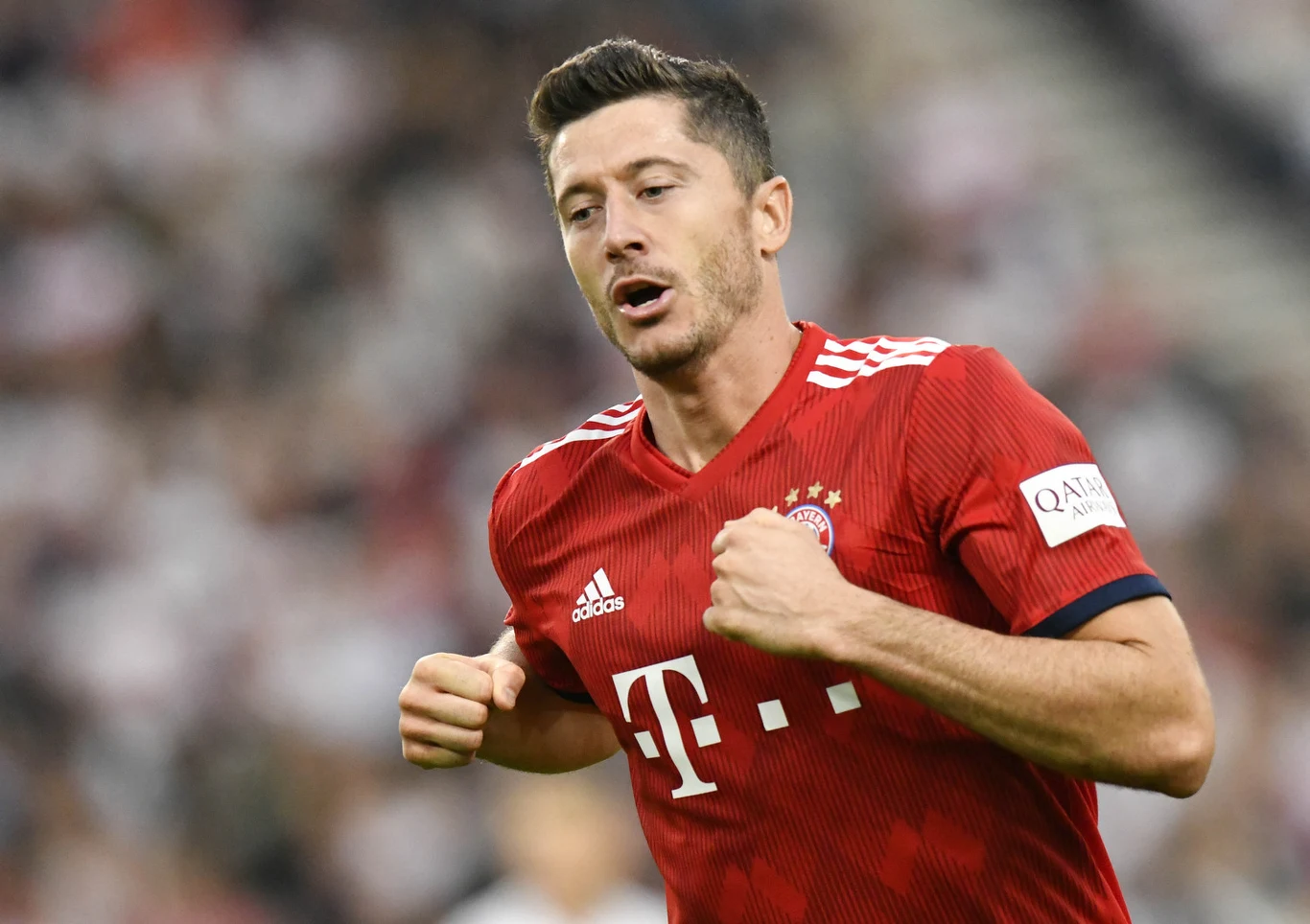 Robert Lewandowski w barwach Bayernu Monachium Robert Lewandowski w barwach Bayernu Monachium