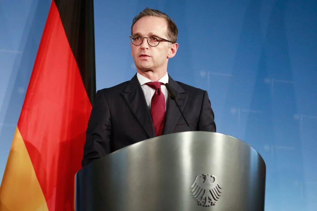Szef niemieckiego MSZ Heiko Maas Szef niemieckiego MSZ Heiko Maas