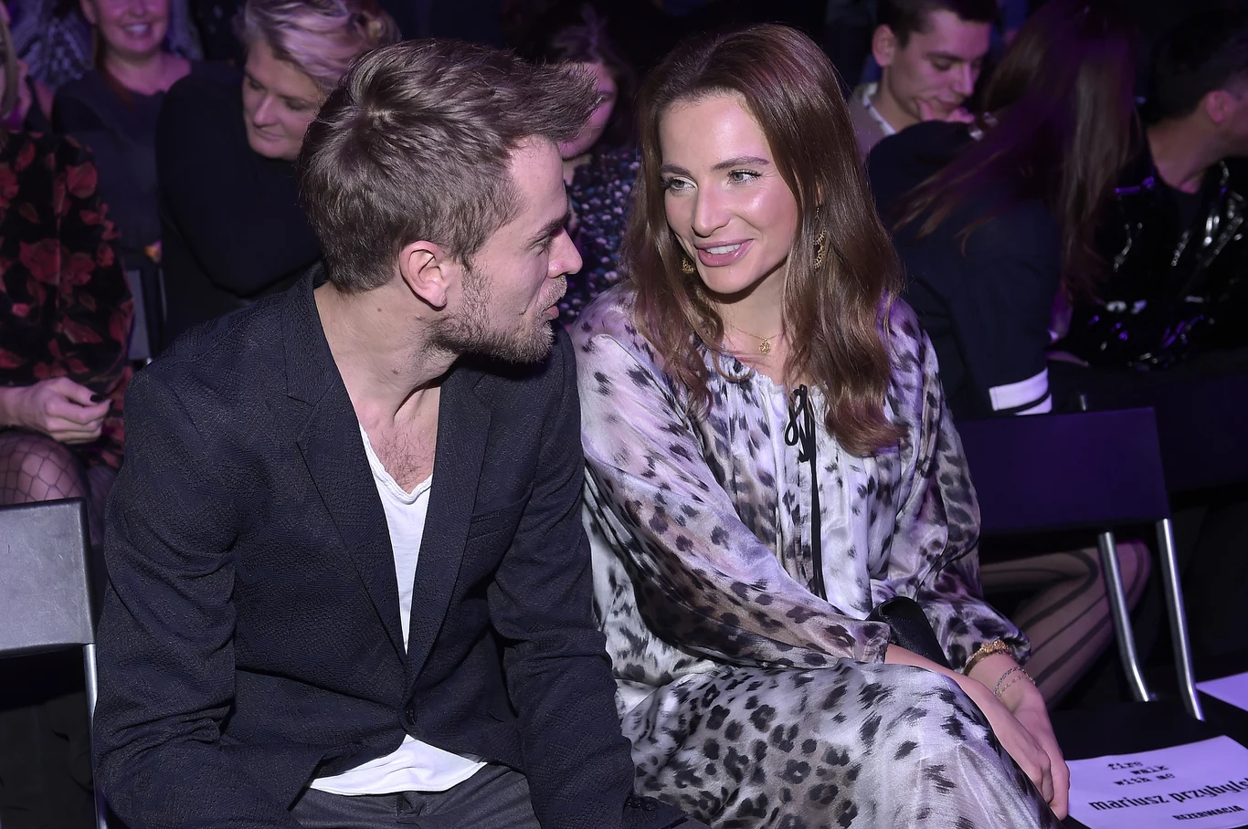 Anna Dereszowska z Danielem Anna Dereszowska z Danielem