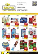 Gazetka promocyjna Bać-Pol S.A. - Gazetka promocyjna - Lublin - ważna do 30-09-2018