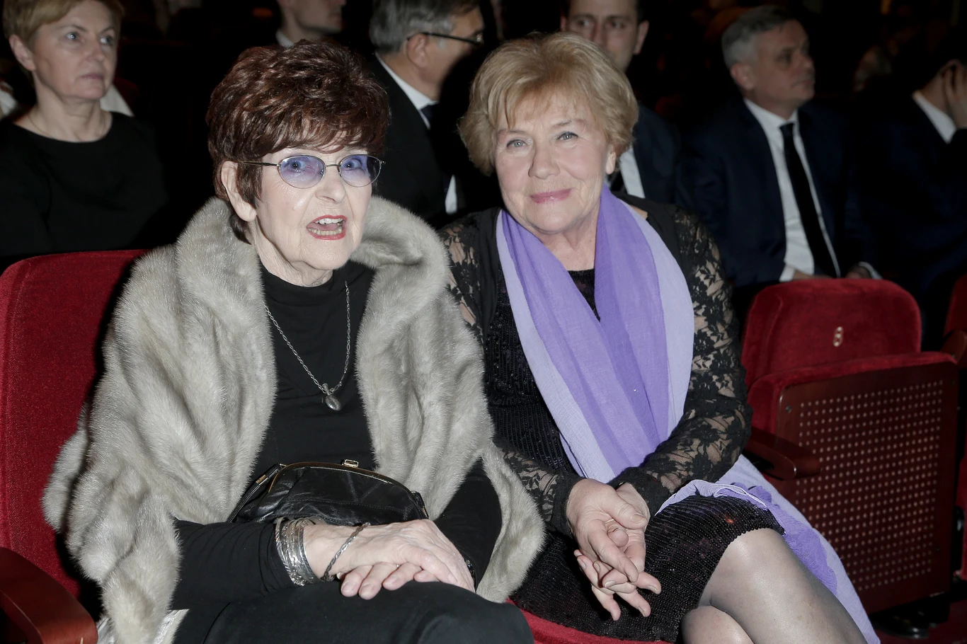 Rena Rolska, na zdj. z Teresą Lipowską Rena Rolska, na zdj. z Teresą Lipowską