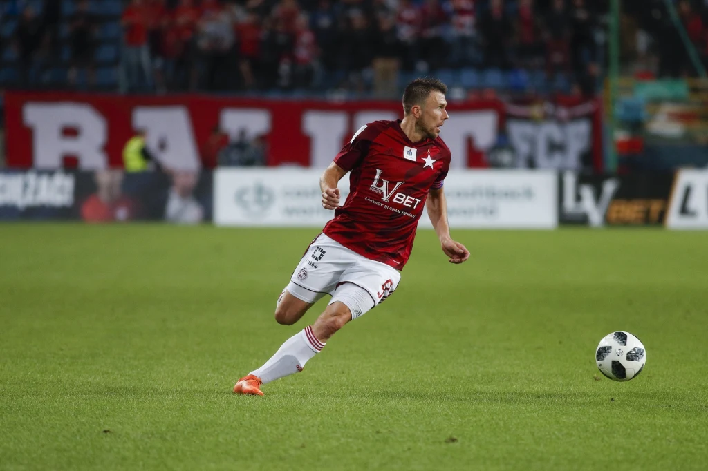 Rafał Boguski z Wisły Kraków Rafał Boguski z Wisły Kraków