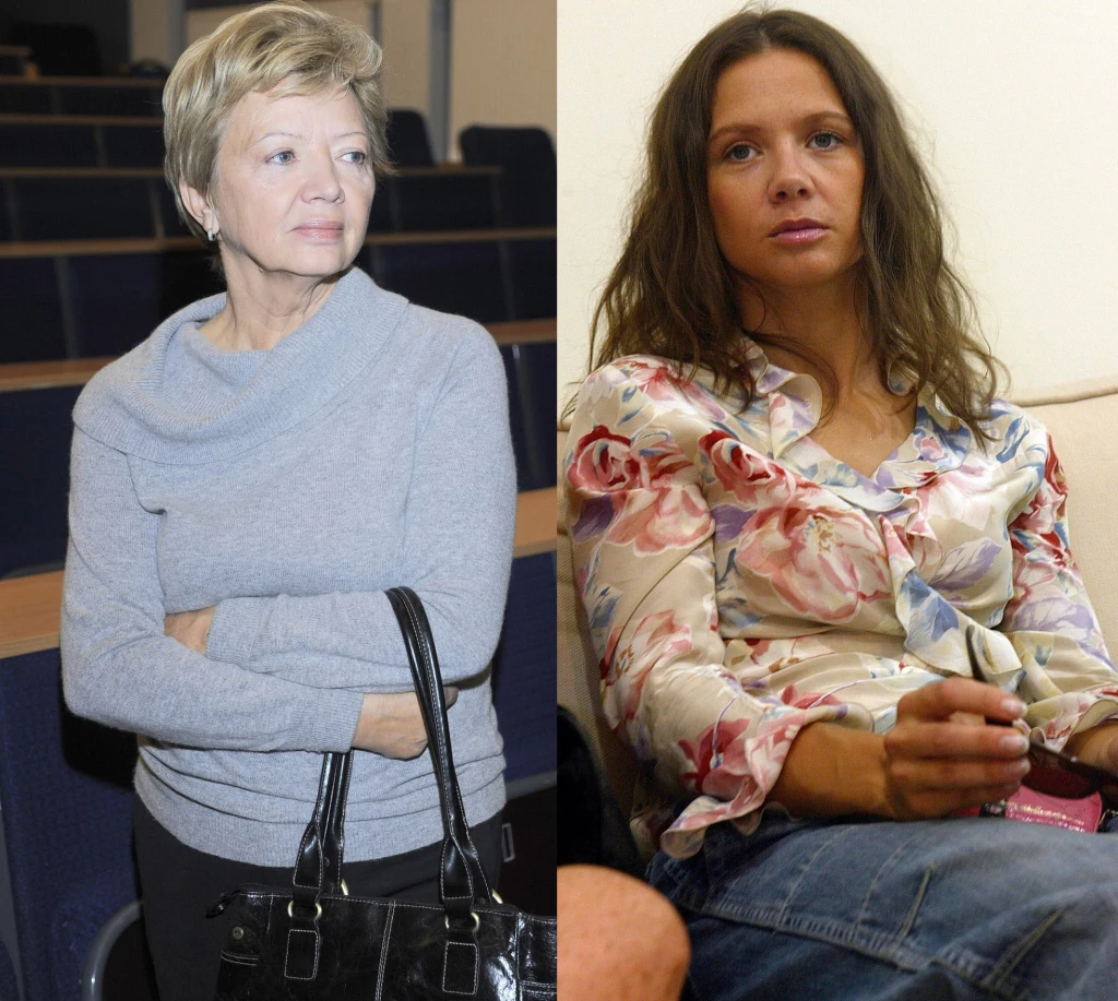 Maria Rusin z córką Kingą Rusin