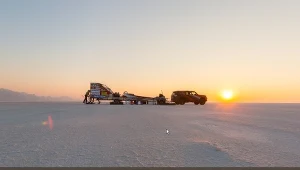 Pojazd zbudowany w celu pobicia światowego rekordu prędkości na rowerze/ Źródło: Twitter