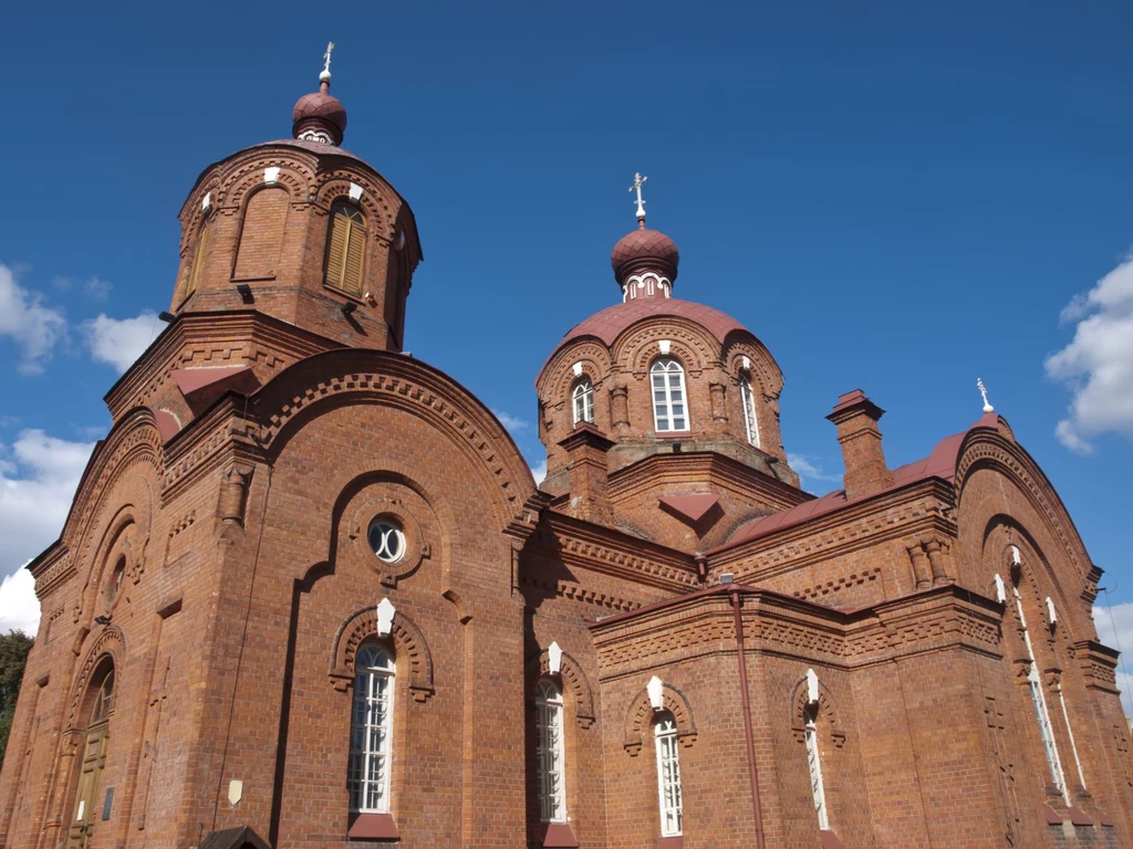 Piękna cerkiew w Białowieży