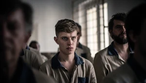 Łukasz Sikora w filmie "Autsajder"