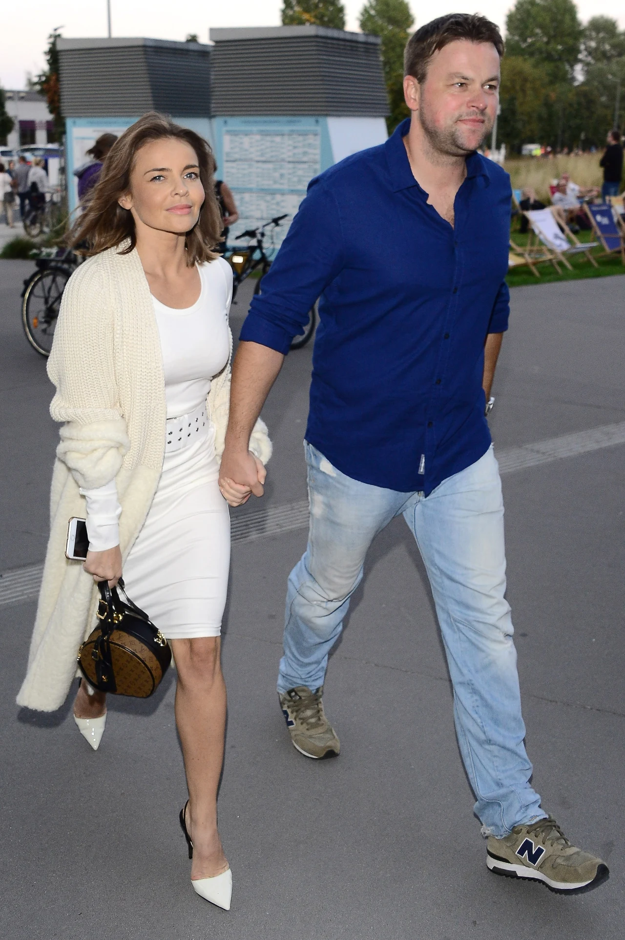 Edyta Herbuś z Piotrem