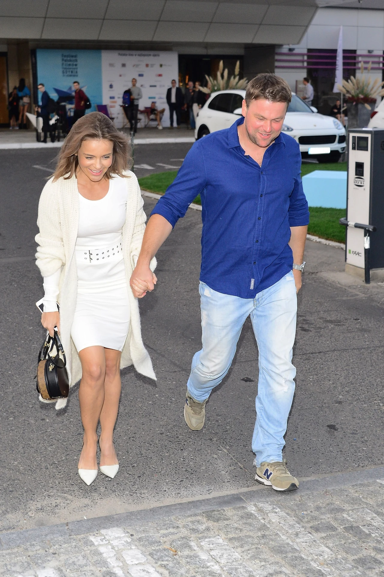 Edyta Herbuś z Piotrem