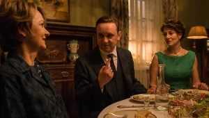 Izabela Dąbrowska, Adam Woronowicz i Maja Ostaszewska w filmie "7 uczuć"