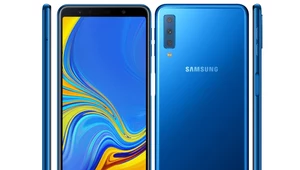 Samsung Galaxy A7 (2018) z trzema aparatami z tyłu