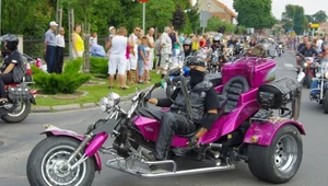 Motocykl trójkołowy, tzw. trajka