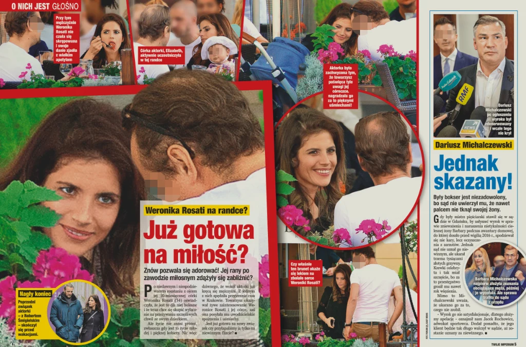 O spotkaniu Weroniki Rosati z tajemniczym mężczyzną pisze tygodnik "Twoje Imperium" O spotkaniu Weroniki Rosati z tajemniczym mężczyzną pisze tygodnik "Twoje Imperium"