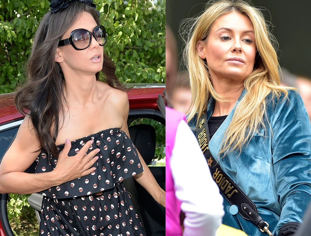 Kinga Rusin i Małgorzata Rozenek-Majdan