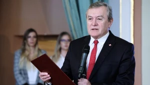 Minister kultury Piotr Gliński  