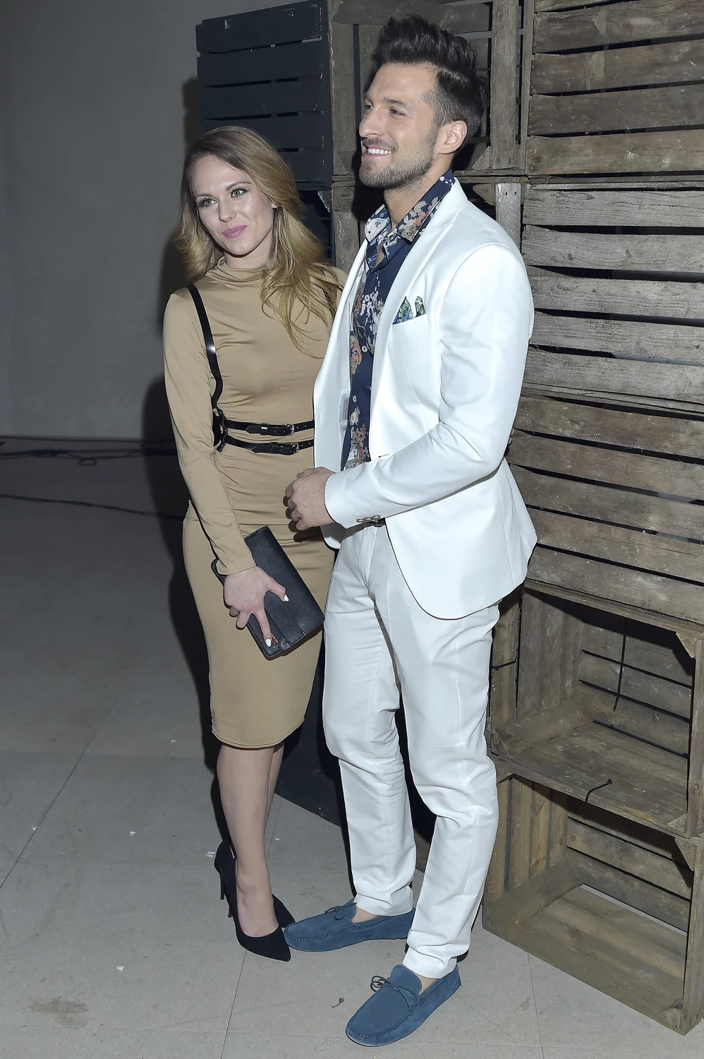 Rafał Maślak z żoną Kamilą Rafał Maślak z żoną Kamilą