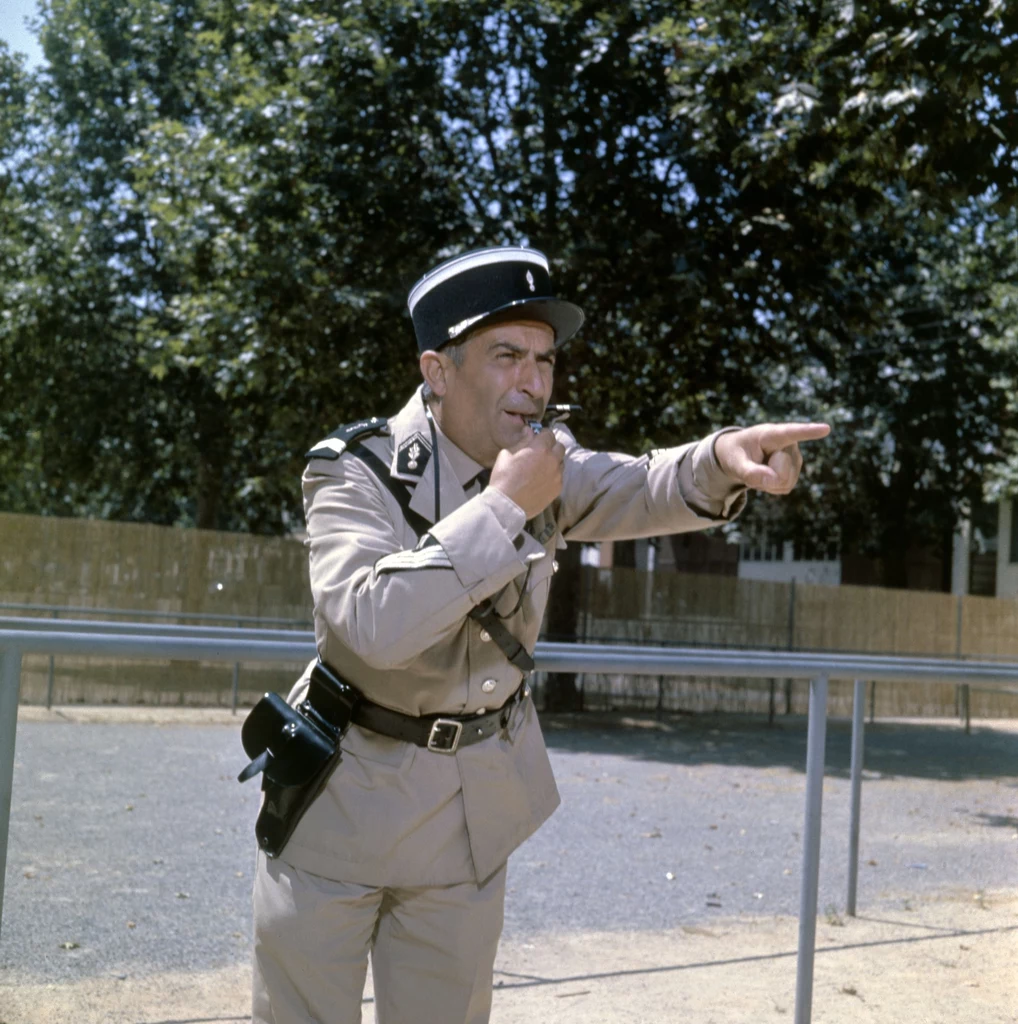 Kadr z filmu "Żandarm z Saint Tropez"