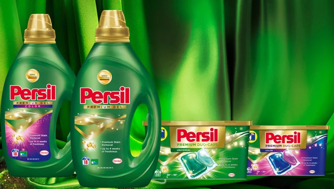 Innowacja Persil: Żel i kapsułki Premium 