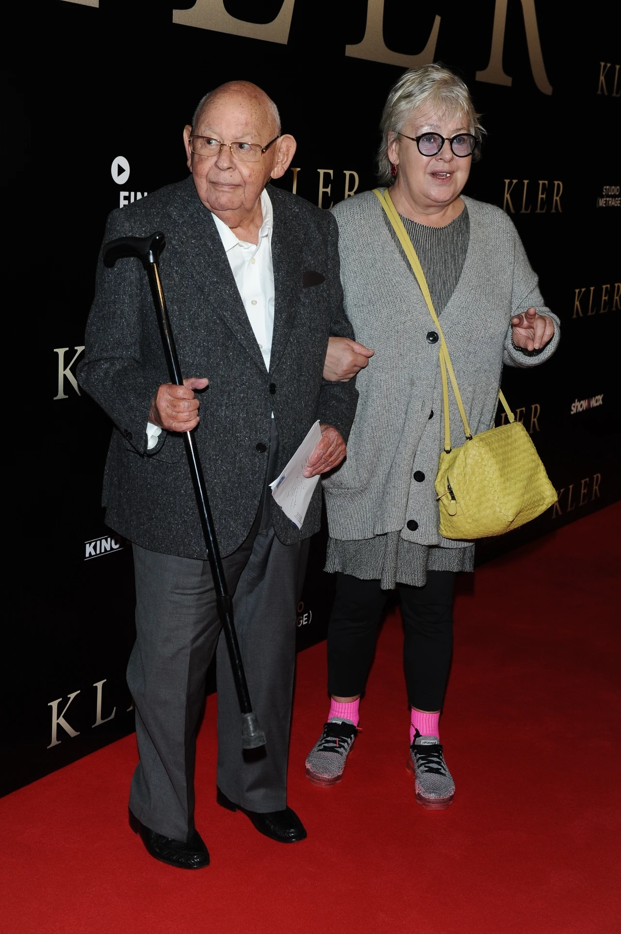 Jerzy Urban z żoną